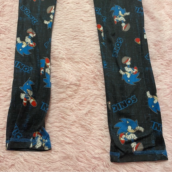 🎀5/$25🎀 Cuddl Duds Sonic the Hedgehog base layer set boys large - Picture 8 of 13